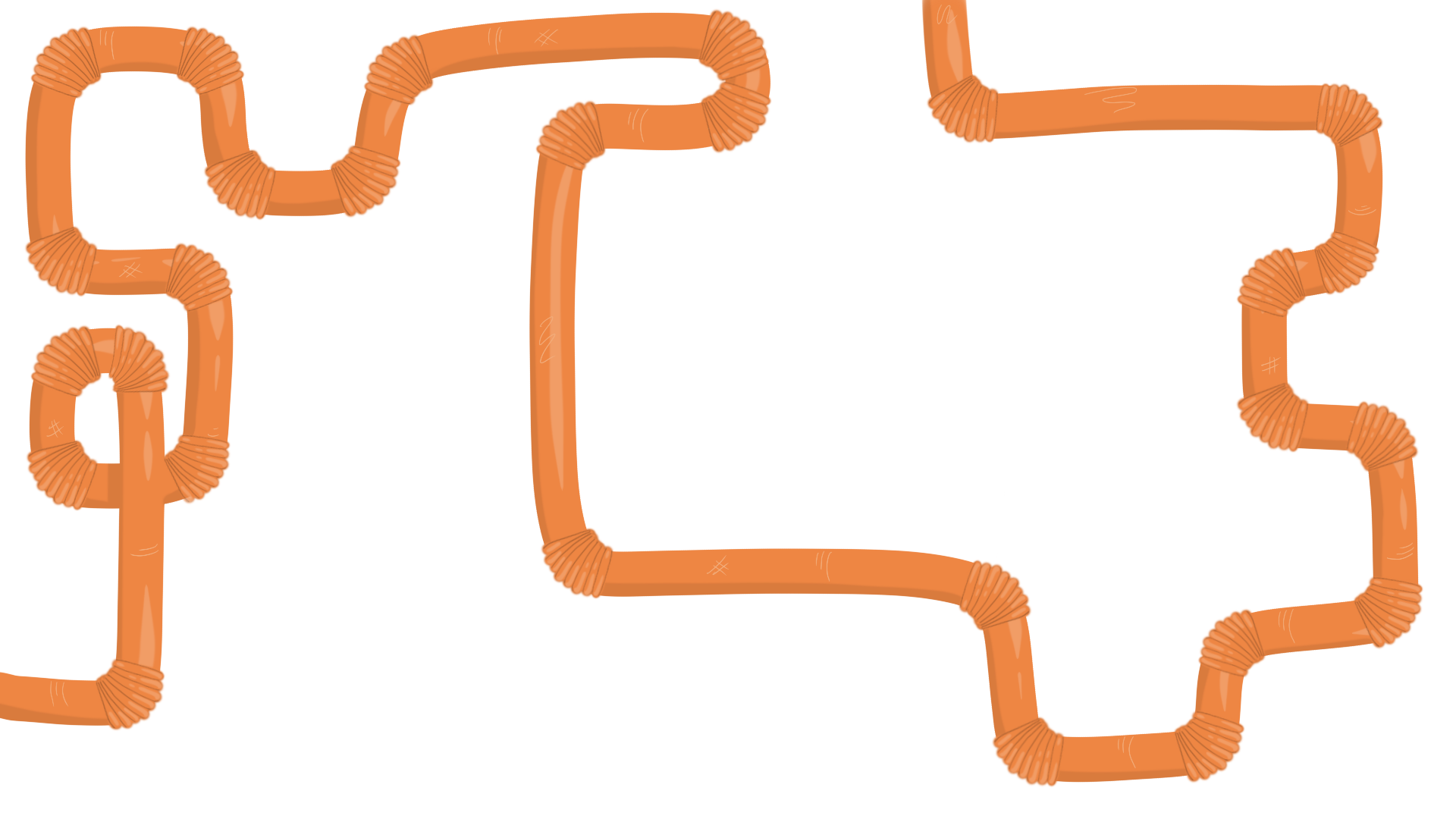 orange straw